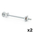 A-TIE-502-265-C-x2 - Radiator Wall Stay 265mm - Chrome (x2) A-TIE-502-265-C-x2 - Radiator Wall Stay 265mm - Chrome (x2)